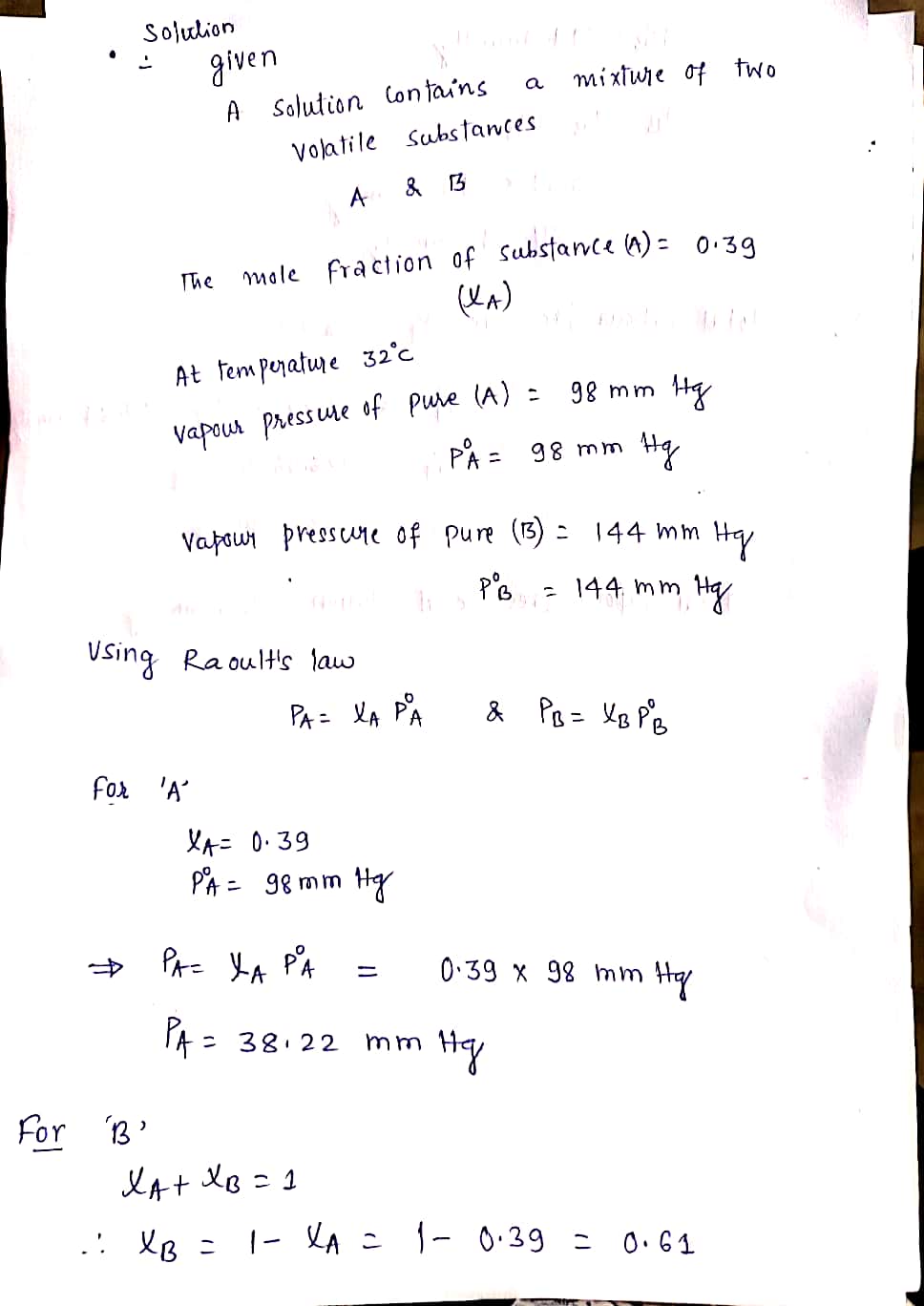 Chemistry homework question answer, step 1, image 1